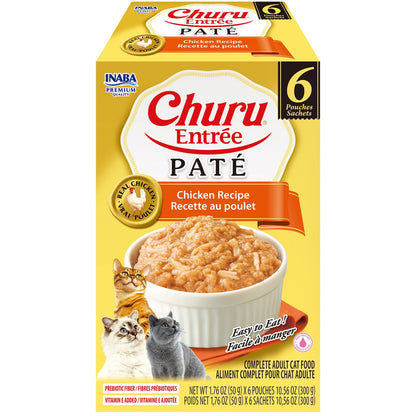 Inaba Cat Churu Entree Pate Chicken 6X50G