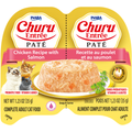 Inaba Cat Churu Ent Pate Chckn W Slmn 35G 6Pk Twin Cups (Om6)