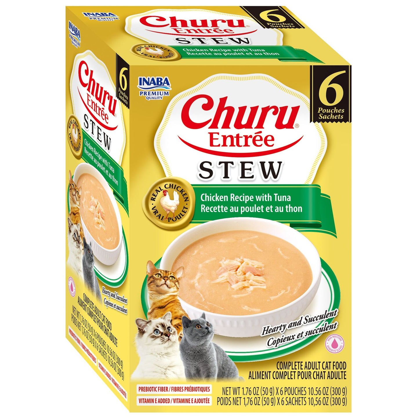 Inaba Cat Churu Entree Stew Chicken 6X50G