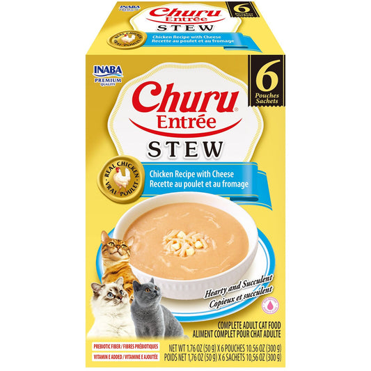 Inaba Cat Churu Entree Stew Chicken W Cheese 6X50G