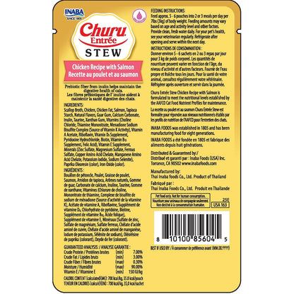 Inaba Cat Churu Entree Stew Chicken W Salmon 6X50G