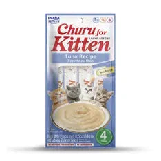 Inaba Cat Churu Puree Kitten Tuna 56G 6Pk (Om6)