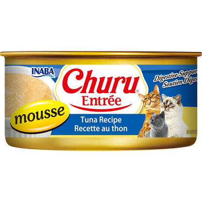 Inaba Churu Entree Mousse Tuna Wet Cat Food 156g x 24 Cans
