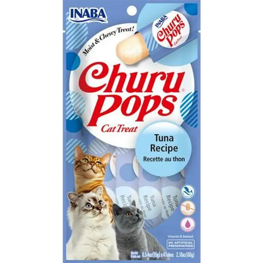 Inaba Churu Pops Tuna Cat Treats 60g x 6 Pack