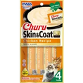 Inaba Cat Churu Puree Skin & Coat Chicken 56G 6Pk (Om6)