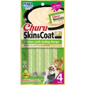Inaba Cat Churu Puree Skin & Coat Chkn Scallop 56G 6Pk(Om6)