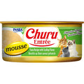 Inaba Churu Entree Mousse Tuna with Scallop Wet Cat Food 156g x 24 Cans