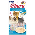 Inaba Cat Churu Puree Tuna With Scallop 56G 6Pk (Om6)