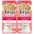 Inaba Cat Twin Packs Tuna Chkn In Tuna Brth 80G 6Pk (Om6)