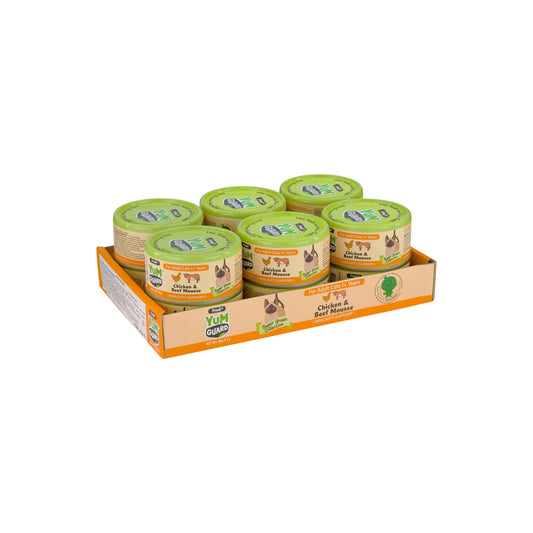 YUMGUARD IMMUNITY SUPPORT CHICKEN BEEF 12PK 80G (OM12)