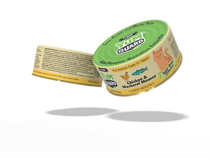 YUMGUARD SNR JOINT HEALTH CHCKN & MCKRL 12PK 80G (OM12)