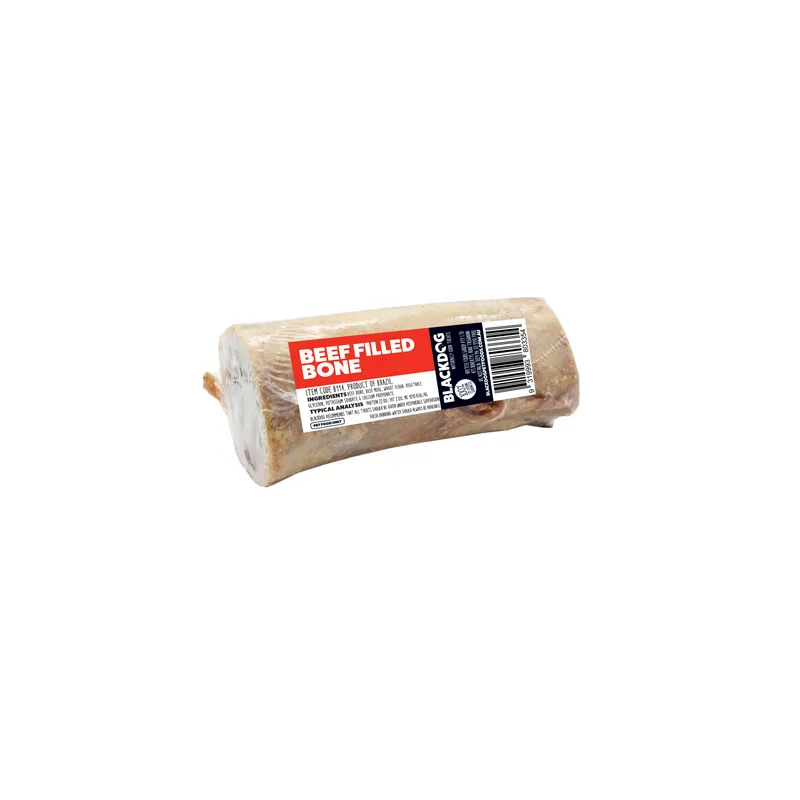 Black Dog Beef Filled Bones 5 Inch 10 Pack