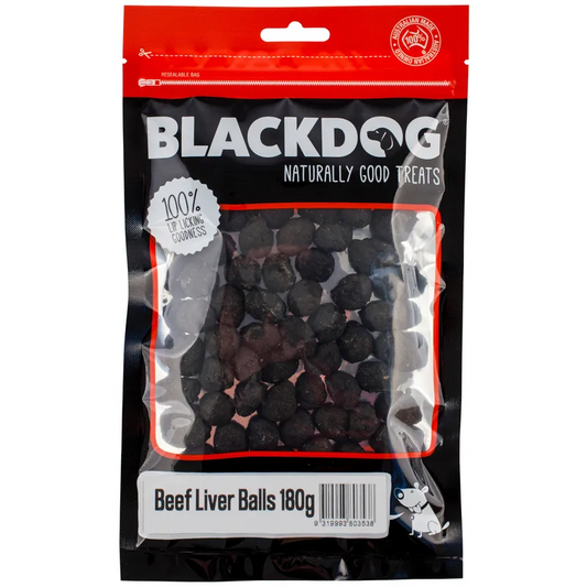Black Dog Beef Liver Balls 180g