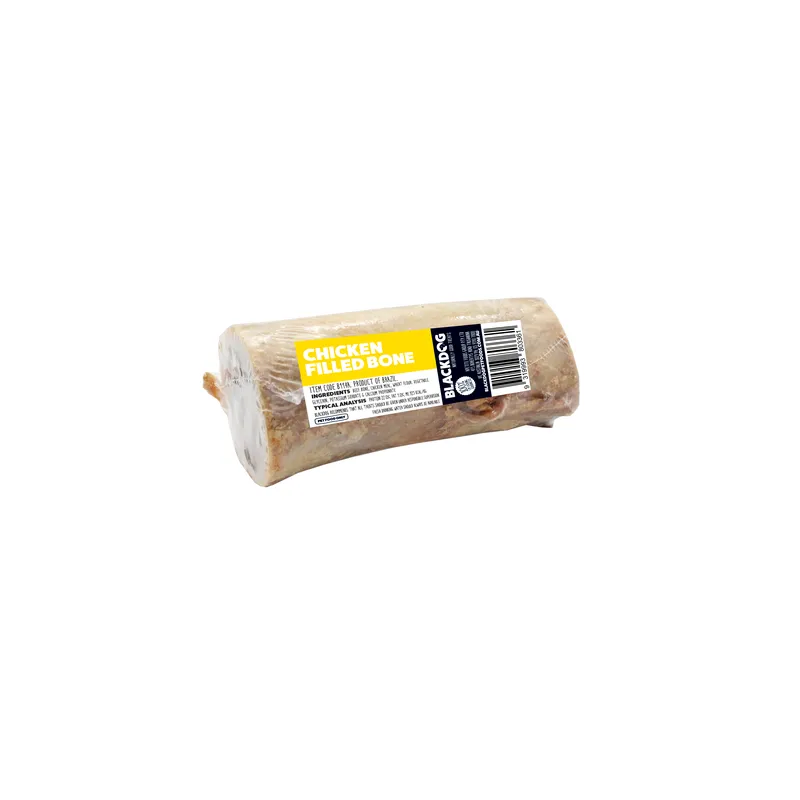 Black Dog Chicken Filled Bones 5 Inch 10 Pack