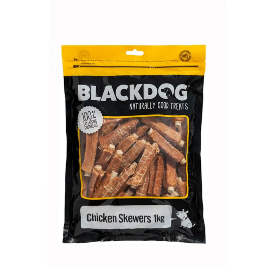 Black Dog Chicken Skewers 1Kg