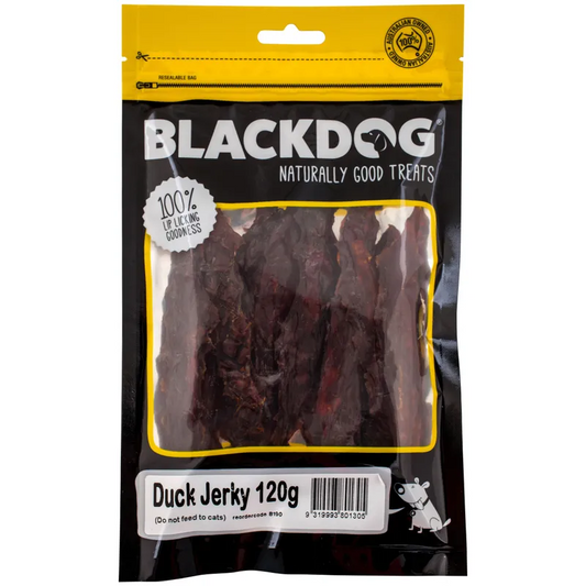 Black Dog Duck Jerky 120G