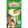 Inaba Churu Puree Chicken with Vegetables Dog Treats 56g x 6 Pack