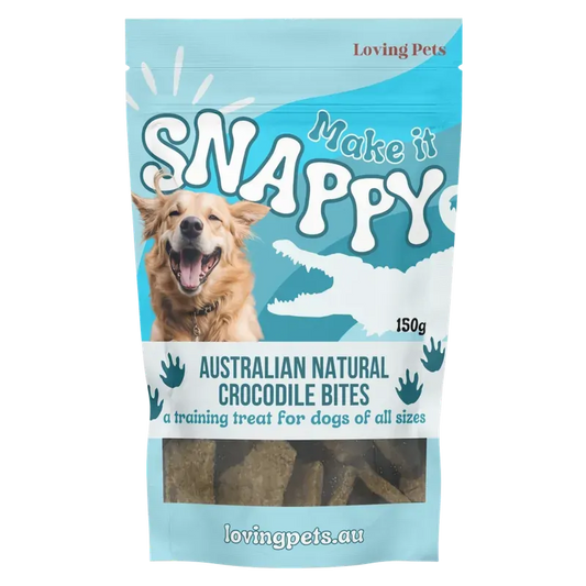 Loving Pets Australian Natural Crocodile Bites 150G