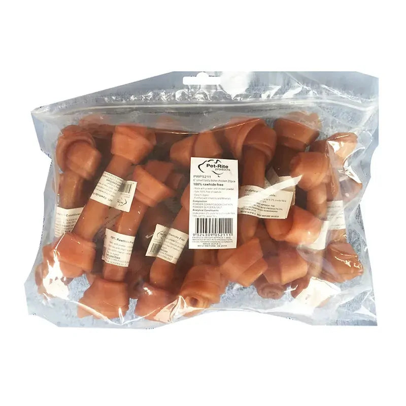 Petrite Tasty Chew Bone 10Pce Beef 10"
