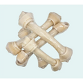 Petrite Knot Bone 25 Pcs "Rawhide Natural 5"" "