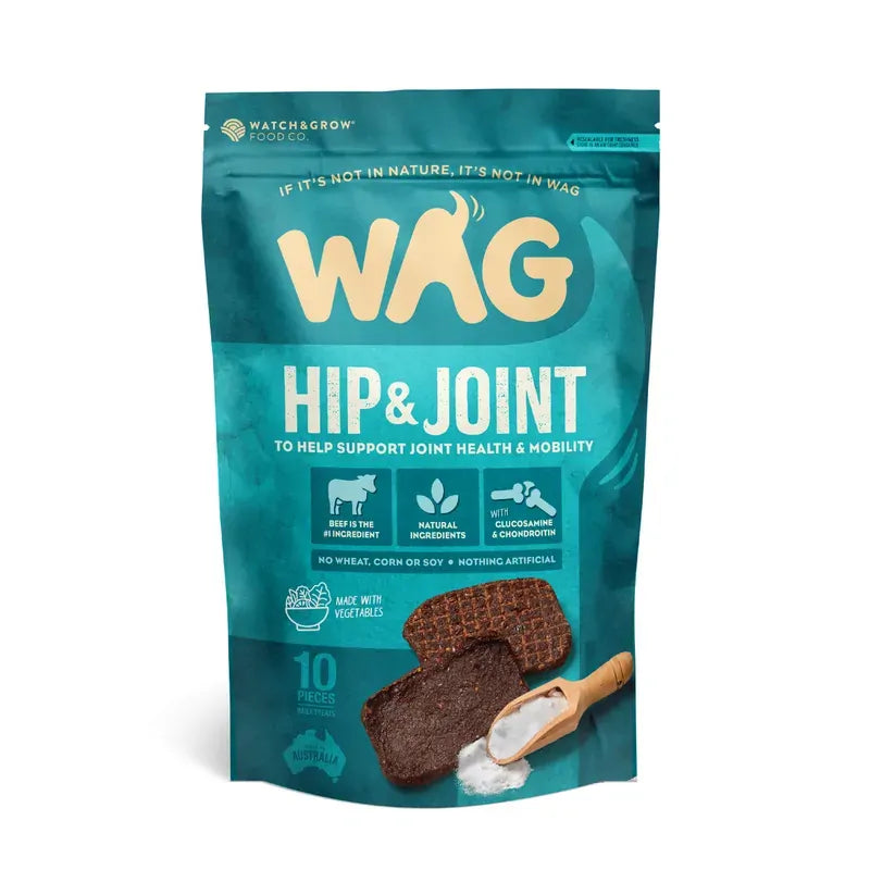 Wag Beef Jerky Hip & Joint 10Pc
