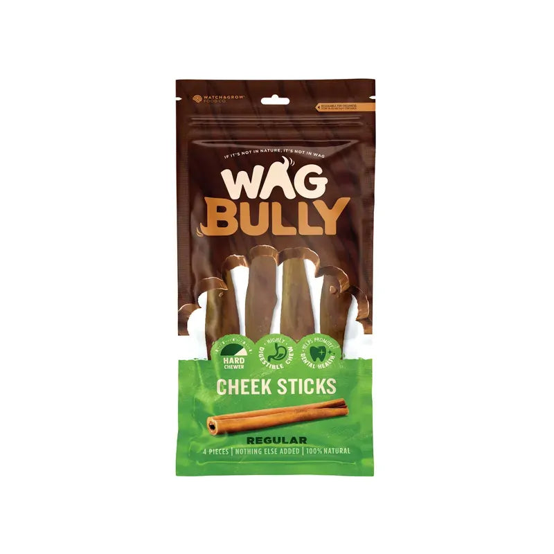 Wag Cheek Stick Regular 4 Pack
