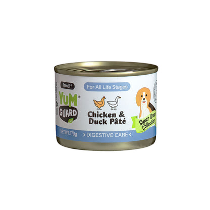 YUMGUARD DIGESTIVE CARE CHCKN & DUCK PATE 12PK 170G (OM12)