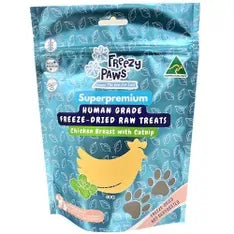 Freezy Paws Chicken Breast W Catnip Training Treats 80G