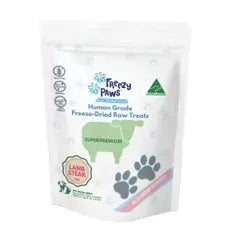 Freezy Paws Freeze Dried Lamb Steak Treats 70G