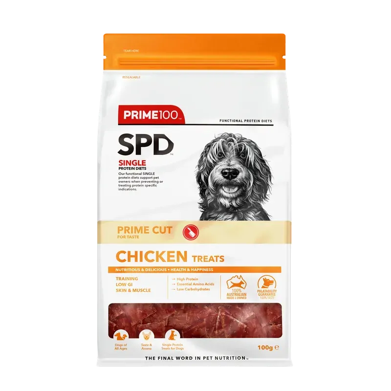 Spd Prime Cut Chicken Treats 100G