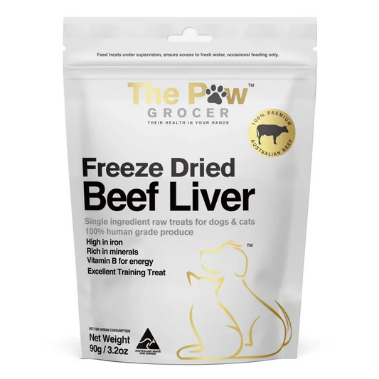 The Paw Grocer Freeze Dried Beef Liver 90G