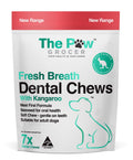 THE PAW GROCER KANGAROO DENTAL CHEW 7 UNITS