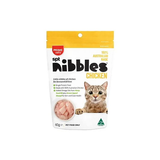 Prime Pantry Nibbles Cat Treat Chicken 40G