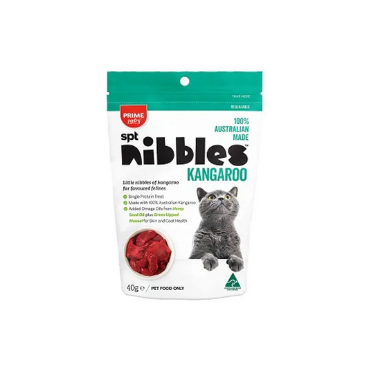 Prime Pantry Nibbles Cat Treat Kangaroo 40G