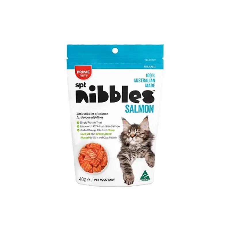 Prime Pantry Nibbles Cat Treat Salmon 40G