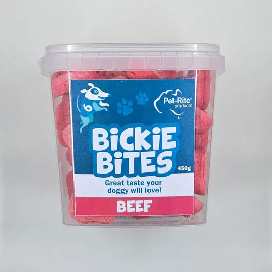Petrite Bickie Bites Beef 450G Tub
