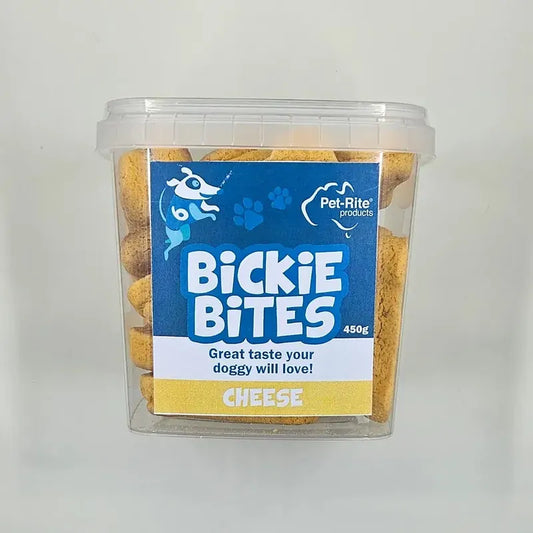 Petrite Bickie Bites Cheese 450G Tub