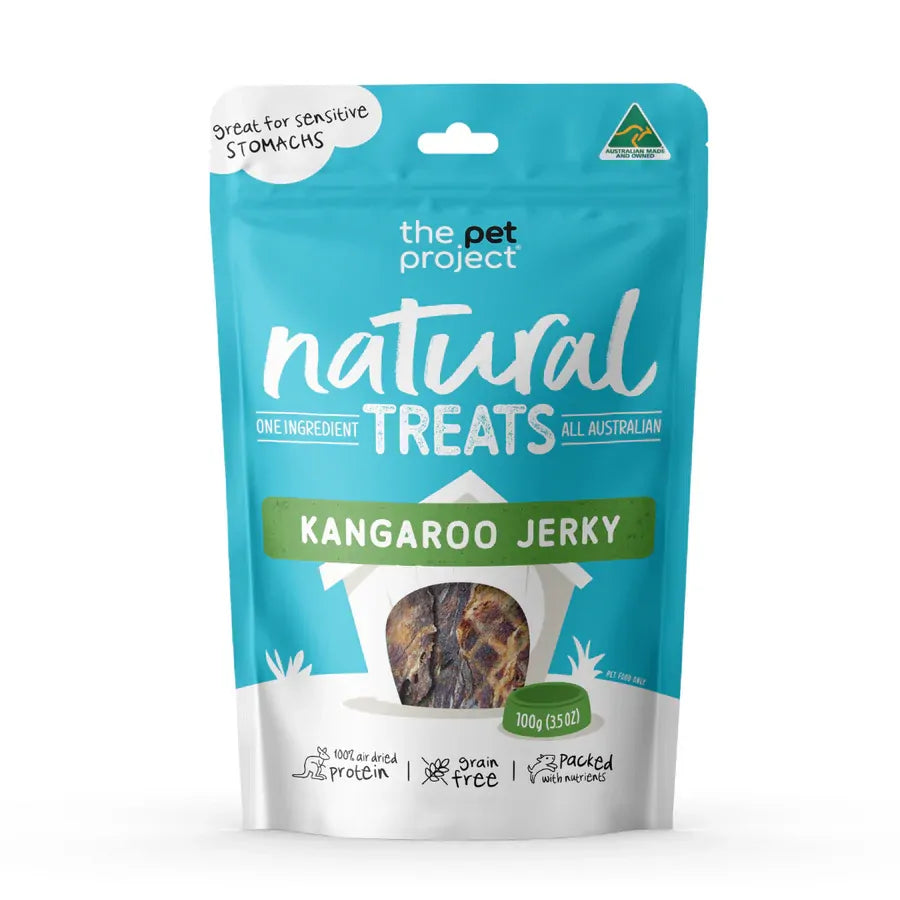 The Pet Project Kangaroo Jerky 100G