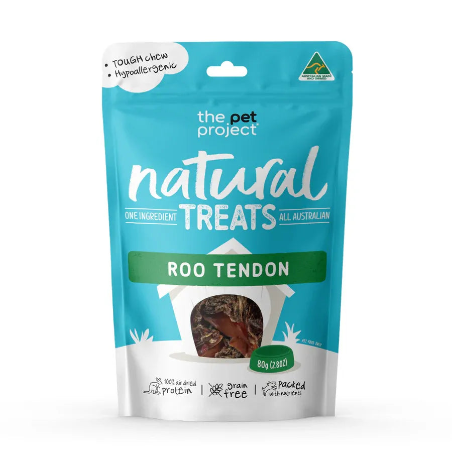 The Pet Project Kangaroo Tendon 80G