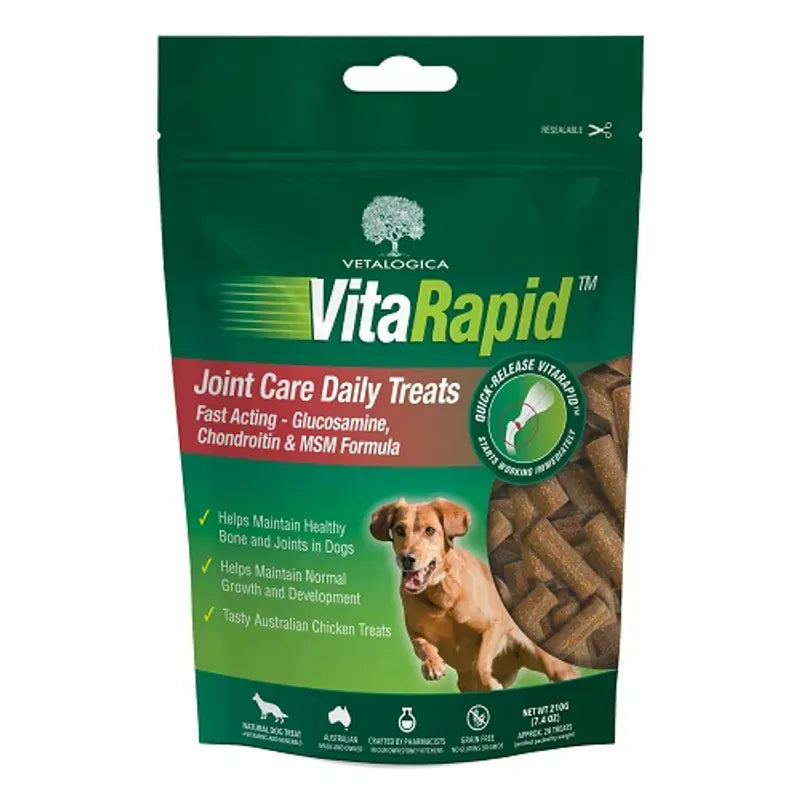 Vitarapid Joint Care Daily Treats For Dogs 210G