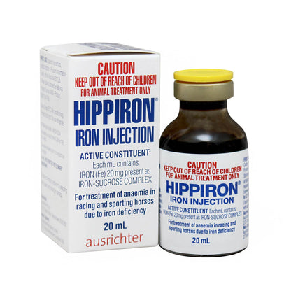 Hippiron Iron Injection for Horses 20ml