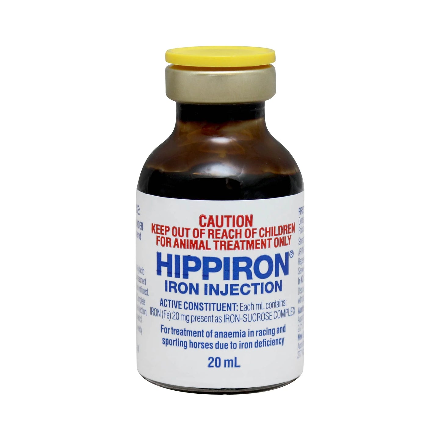 Hippiron Iron Injection for Horses 20ml
