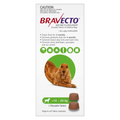 Bravecto Dog Med 10Kg - 20Kg Green (2Pk)