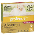 Profender Spot-On Allwormer for Cats 5 to 8kg Red 2 Pipettes