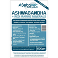 Betavet Ashwagandha and Red Marine Minerals Powder for Horses 500g