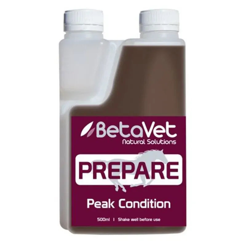 Betavet Prepare Herbal Liquid for Horses 500mL