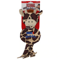 3 x KONG Wubba No Stuff Dog Toy - Giraffe