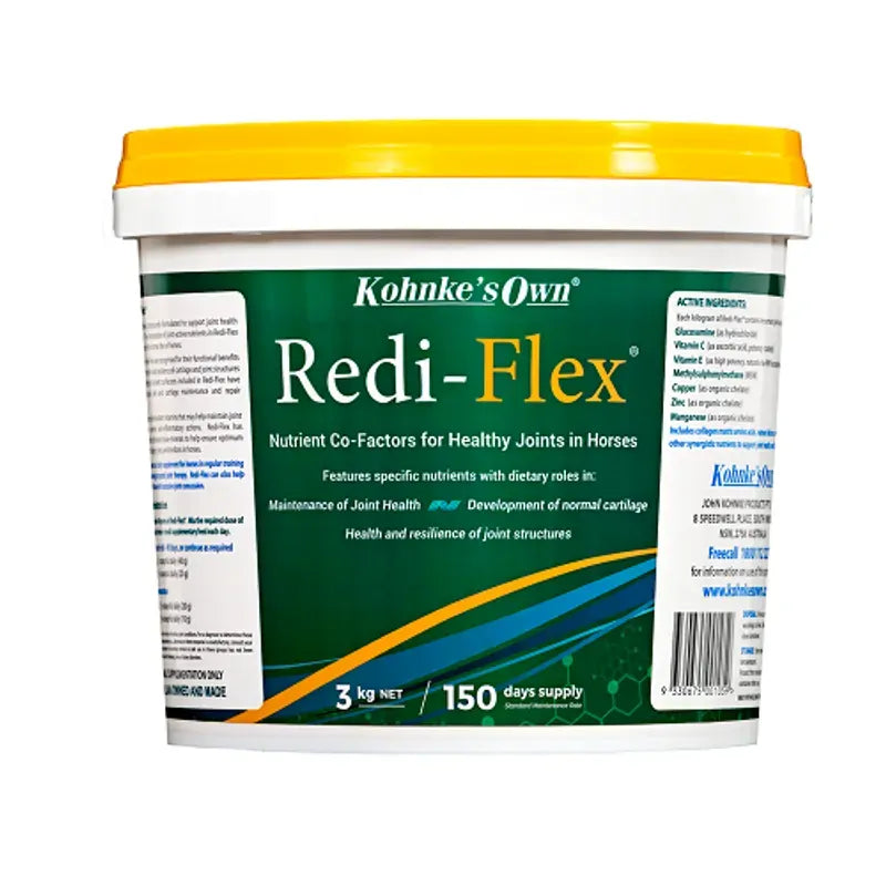 Kohnke's Own Redi-Flex Supplement 3kg Bucket