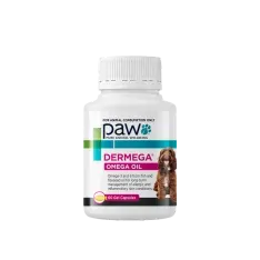 PAW by Blackmores Dermega Omega Oil Skin Support Capsules for Dogs 60 Pack