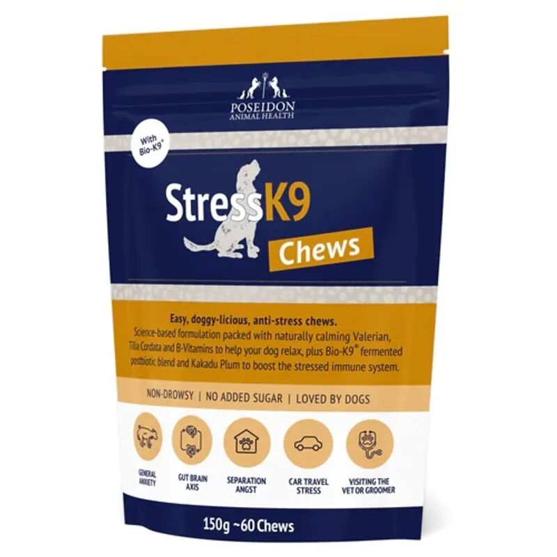 Poseidon Animal Health Stress K9 Calming Chews for Dogs 150g
